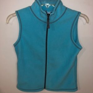 turquoise vest